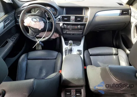 2015 BMW X3 xDrive35I z USA, uszkodzony, nr VIN 5UXWX7C58F0K32942